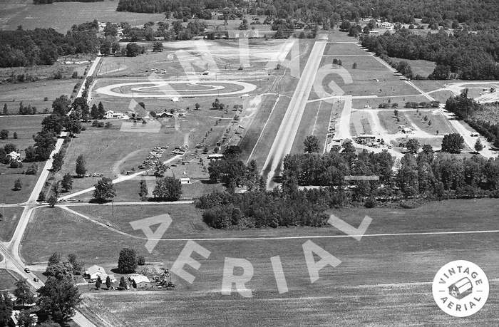 Milan Dragway - 1981 Aerial Photo